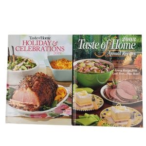 Taste of Home bundle of 2 cookbooks